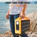 JSDSOLAR JSD013 100W 220V Portable Power Station 76.8Wh LiFePO4 Battery Solar Generator AC Outlet Modified Sine Wave for Camping Home Backup RV Travel Emergency Power Supply
