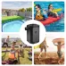 Electric Air Pump Inflator Air Compressor With Rechargeable Battery Portable Wireless For PVBoat Mattress Inflatable Pool Raft Tyre Balls With 3 Nozzles