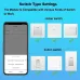 Tuya 5A Smart ZigBe WiFi Dry Contact Switch Relay App Remote Control Timing DC12/24V AC100-240V Supports Google Home Alexa