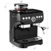 US Direct AC-517E 15Bar 1100W 110V Espresso Coffee Makers With Grinder Machine Electric Commercial Coffee Makers Machine For Household, Hotel