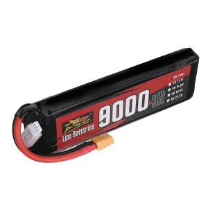 ZOP Power 7.4V 9000mAh 100C 2S LiPo Battery XT60 Plug for RC Drone