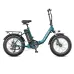 UDIRECT ENGWL20 2.0 Electric Bike 52V 13AH Battery 750W Motor Recommended Top Speed 25KM/H 20 Inch Electric Bicycle 110 KM Mileage Range Max Load 120KG ENGWL20 2.0
