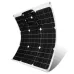 120W 18V Monocrystalline Highly Flexible Solar Panel Tile Mono Panel Waterproof