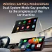 BABAOLONG 2 In 1 Car Screen Projection Conversion Wireless Carplay Box Compatible with Original iOS and Android Systems