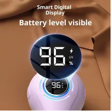 Tevorex Electric Fabric Shaver Lint Remover with UV Sterilization LED Display 6-Blade Clothes Shaver Type-C Rechargeable for Sweaters