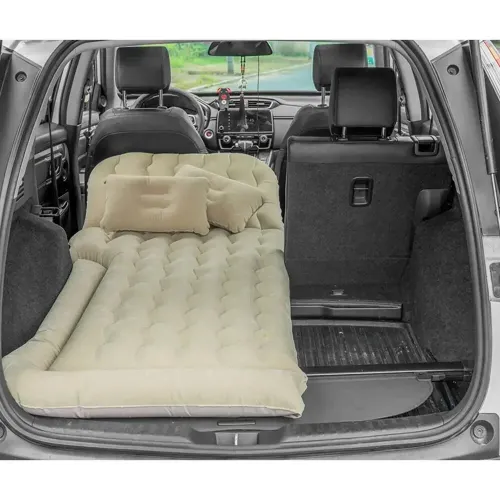 Universal SUV Inflatable Car Air Mattress Travel Bed Portable Back Seat Sleeping Pad for Camping