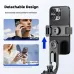 F16 Wireless bluetooth Selfie Stick with Adjustable Tripod Anti-Shake Detachable Stabilizer with bluetooth Remote 1.7m Telescopic 3-in-1 Mobile Phone Camera Stand