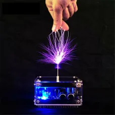 Stark Long Arc And Bluetooth Music Dual Mode Music Tesla Coil Palm Flash Bluetooth Flash Length 10CM Science Toys