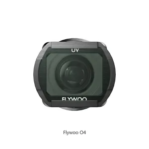 Flywoo O4 Wide Angle Lens 155 FOV Ultra Lightweight 3.7g with UV ND8 ND16 ND32 Filter Set for DJI O4 Lite FPV Racing Drones