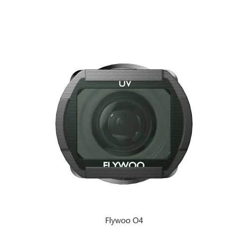Flywoo O4 Wide Angle Lens 155 FOV Ultra Lightweight 3.7g with UV ND8 ND16 ND32 Filter Set for DJI O4 Lite FPV Racing Drones