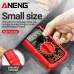 ANENG Professional Digital Multimeter High Precision AC/DC Voltage Current Resistance Tester with Low Battery Indication ABS Material Ideal for Electrician Maintenance Tasks