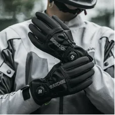 ROCKBROWarm Bike Gloves Touch Screen Windproof Anti-slip Thermal Bicycle Gloves for Winter Outdoor Motorcycle Scooter Ski
