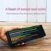 Dynamic LED Music Spectrum Clock Picking Lamp Voice Control Wire Control LED Music Spectrum Rhythm Display RGB Light Electronic Clock Voice Activated Car Audio Level Indicator VU Meter Atmosphere Lamp