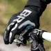 ROCKBROWinter Warm Bike Glove Windproof Fleece Long Finger Touch screen Outdoor Sports for Running Riding
