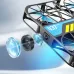 4DRC V37 MINI WiFi FPV with HD Camera Altitude Hold Mode Grid Full Protection Child Gift LED Light Pocket RC Toys Drone Quadcopter RTF