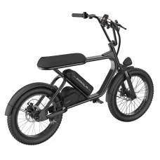 UDIRECT PAMILA E3 Electric Bike 15.6Ah 48V 1000W Mid Motor Recommended Top Speed 25KM/H 20*3.0 Inches Tire Electric Bike 50-60km Mileage Max Load 150Kg