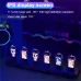 RGB Nixie Tube Clock LED Glows IPS Color Screen DIY Analog Digital Tube Night Lights Gaming Desktop for Home Decoration Gift Idea