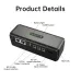 DCL-18W Mini DC Power Supply UPS 18W 8800mAh/10400mAh USB Type-C 5V/2A DC POE 15V/0.6A 24V/0.4A Input 100-240V for Network Devices