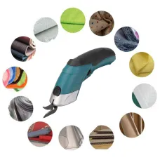 36W Cordless Rechargeable Electric Scissors Trimmer Portable Cloth Leather Cutter