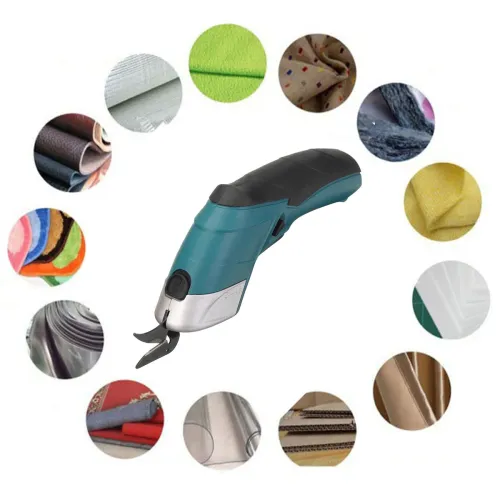 36W Cordless Rechargeable Electric Scissors Trimmer Portable Cloth Leather Cutter