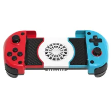 X3 2-in-1 Cooling Fan Stretching Wireless Game Controller with Hall Effect 3D Joystick and Trigger Dual Vibration Motor bluetooth Gamepad for Switch/Android/iOS/PC