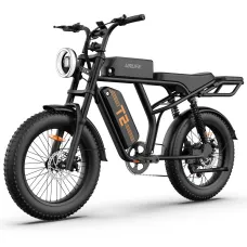 EDIRECT URLIFT2 Electric Bike 48V 15.6AH 500W(Peak 1500W) Motor Recommended Top Speed 25KM/H 20inch Fat Tire 160KM Max Mileage 120KG Max Load Electric Bicycle