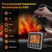 AGSIVO Digital Food Oven Meat Thermometer With Probe Timer Alert Backlight Outdoor Grill Cook Barbecue Kitchen Cooking BBQ Thermometer