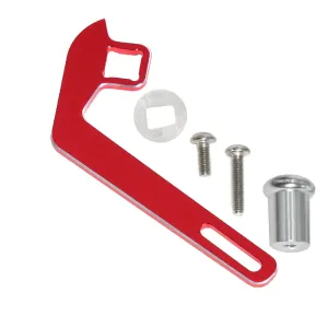 Transmitter CNC Aluminum Alloy Steering Wheel Trigger One-Handed Control Adapter for TRAXXAS TRX4 MAXX UDR Radio Controller