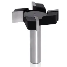 1/2 Inch 12mm Shank CNC Spoilboard Surfacing Router Bit 4 Wings Slab Flattening Router Bit Planing Bit Wood Planing Bit