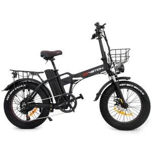 USA DIRECT DRVETION AT20 Electric Bike 48V 20Ah Battery 750W Motor Recommended Top Speed 25KM/H 20*4.0inch Tires 90-120KM Max Mileage 150KG Max Load Folding Electric Bicycle