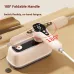 Tevorex 1200W Foldable mini Handheld Garment Steamer Iron Home Electric Powerful Steam Cleaner Portable Rotatable Mite Removal Flat Ironing Machine