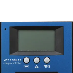 EXCELLWAY 30/40/50/60/100A MPPT Solar Controller LCD Solar Charge Controller Accuracy Dual USB Solar Panel Battery Regulator