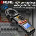 ANENG CM86 Clamp Meter 600A AC DC Current Voltage Resistance Capacitance Temperature Digital Multimeter NCV Function Backlit LCD Auto Power Off Handheld Tester