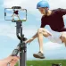 C16 AI Smartphone Gimbal Stabilizer with Auto Face Tracking 360 Rotation Anti-Shake Portable Quadrapod Remote Control for Vlog YouTube TikTok Live Streaming