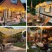 IPRee 7 Meter/50 LESolar Droplet Lights String Outdoor Waterproof Garden Lawn Paths Fencing Wedding Party Holiday Decora Solar Powered Light