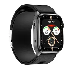 S101 2.06-inch AMOLED  ECG Air Pump Balloon Accurate Blood Pressure Micro-Check NFC Function Voice Broadcast bluetooth Call Heart Rate Blood Oxygen Monitor Sleep Monitoring Non-invasive Blood Glucose Blood Composition Analysis Call Smart Watch