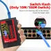 TOOLTOP ET606 Network Cable Tester POE Test 3KM Digital Cable Tracing Cross Short Circuit Checking Crystal Port RJ45/RJ11 Tester