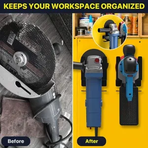 1/2 PCS Angle Grinder Holder Angle Grinder Stand Tool Wall mount Bracket for 5inch Grinder Angle Grinder Storage Rack