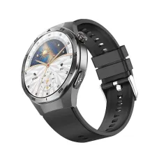 ET456 1.56inch AMOLED Display ECG Intelligent Micro Physical Examination NFC Voice Assistant bluetooth Call Heart Rate Blood Pressure SpO2 Monitor Sleep Monitoring Menstrual Tracking Respiratory Training Metto Call IP68 Waterproof Smart Watch