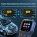 WEIYING K1 OBD2 Scanner Car Diagnostic Tool Color LCD Display Screen Multilingual High-Precision Auto Fault Detection Code Reader