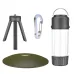 LEMultifunctional Camping Light with Magnet Hook Carabiner Portable Outdoor Warm Light Atmosphere Light