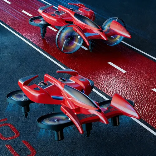 TLX18 Land Air 2-IN-1 Altitude Hold Headless Mode 2.4G Remote Control Kids Gifts RC Toys Flying Drifting Car Drone Quadcopter RTF