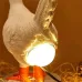 Chicken Egg Lamp Funny Chicken lamp with Egg in Butt LED Chicken Night Lights with USB Resin Warm Table Light Decor Birthday Christmas Gifts for Kids Friends