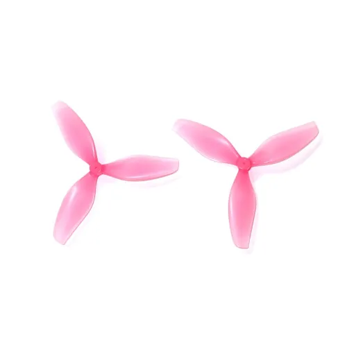 2 Pairs / 6 Pairs HQProp 2.4X1X3 2410 2.4 Inch 3-Blades Poly Pink Propeller 1mm Shaft for RC FPV Racing Drone