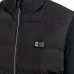 TENGOO HP-15 Uniex Heated Vest- 15 Areas Heating Temperature, with Digital Display, USB & DElectric Thermal Clothing Winter Warm Vest Outdoor Sports Coat