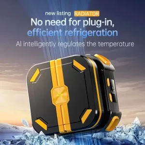 P70 Semiconductor Cooler 10W 2000mAh Magnetic Phone Radiator AI Temp Control Gaming Cooler for iPhone Android Universal