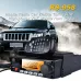 High Power Mobile FM Radio 80W 200 Channels LCD Weather Warning 136-174MHz CTCSS DCS with Microphone and Mounts