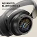 Oneodio SuperEQ V16 Wireless Headset Bluetooth Headphones 40mm HiFi Drivers 90H Playtime Built-in HD Microphone Support Wired Connection Ergonomics Design Over-Ear Headphones