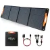 Blackview Oscal Powermax 3600+4*PM200 Power Station Solar Panel Kit 3600Wh to 57600Wh LiFePO4 Battery Pack Power Bank with 14 Outlets 5 LED Light Modes Morse Code Portable Roller Power Backup for Emergency Communication Camping House Trolling