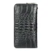 Ekphero Genuine Leather Crocodile Texture Wallet Unisex Long Business Handheld Bag Zipper Card Holder Fashion Cowhide Money Clip Purse